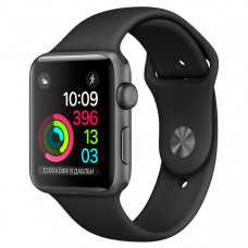 Смарт-часы Apple Watch S1 Sport 42mm Sp.Grey Al/Black (MP032RU/A)