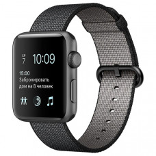 Смарт-часы Apple Watch S2 38mm Sp.Grey Al/BlWovNylBand (MP052RU/A)